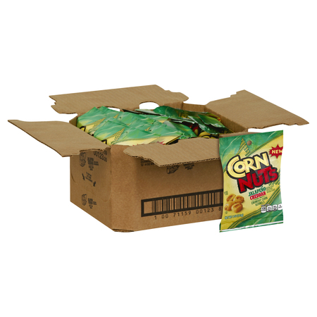 Corn Nuts Corn Nuts Jalapeno & Cheddar Snack Bag 4 oz. Bag, PK12 10071159001238